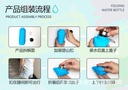 纯色硅胶杯