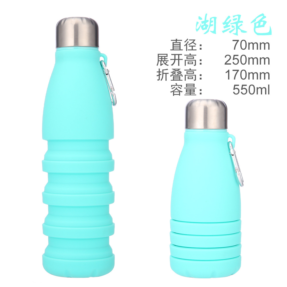 Solid color silicone cup